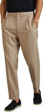 Reiss Brighton Pleated Relaxed Taper Pants