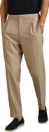 Reiss Brighton Pleated Relaxed Taper Pants