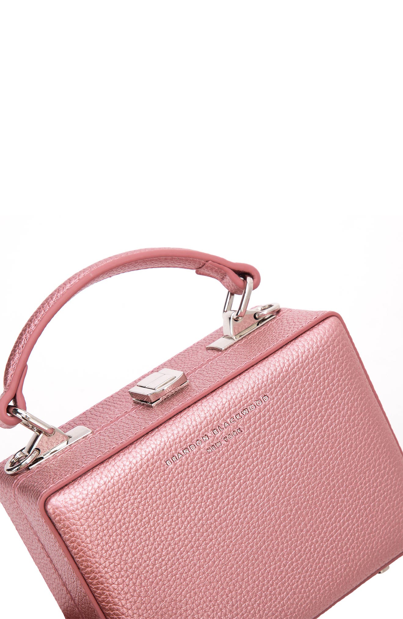 Brandon Blackwood Mini Kendrick Trunk Crossbody Bag, Alternate, color, 