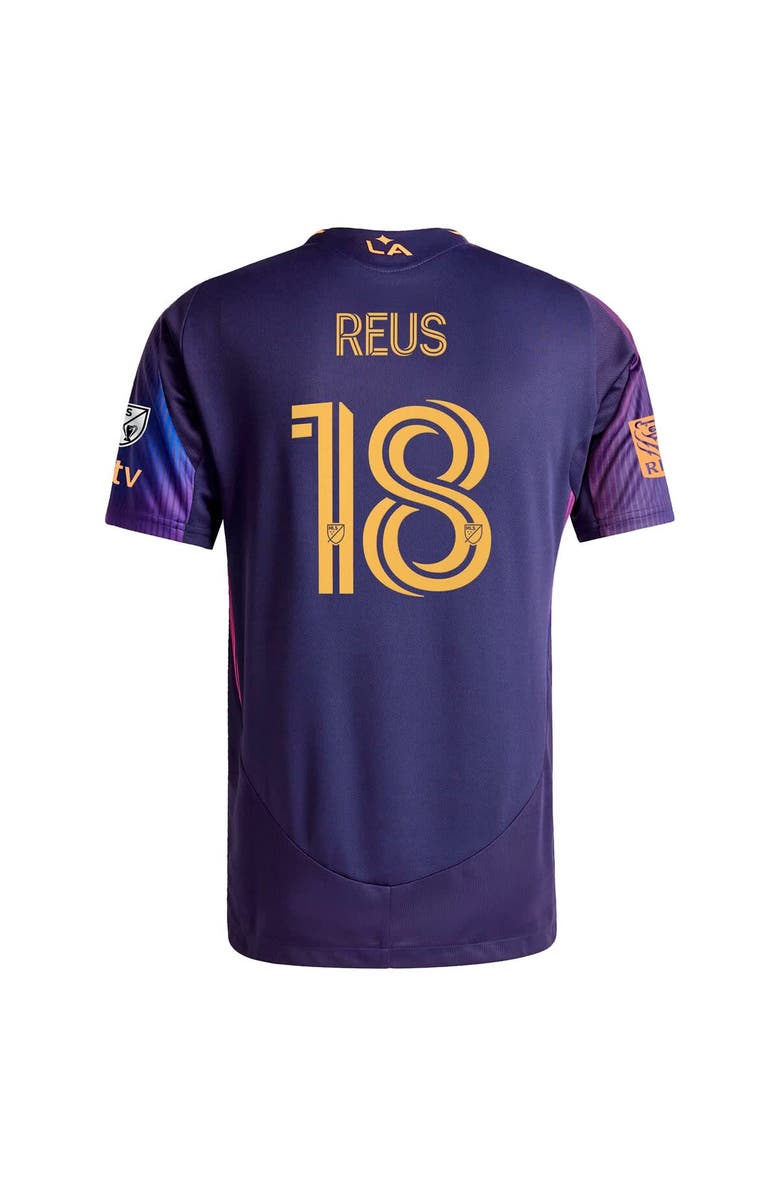 adidas Men's adidas Marco Reus Navy LA Galaxy 2025 RIZON Authentic Player Jersey, Alternate, color, 