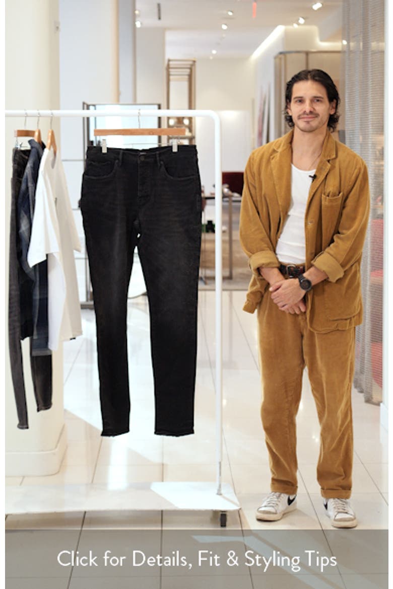 Hotfix Logo Skinny Jeans (Men) | Nordstrom