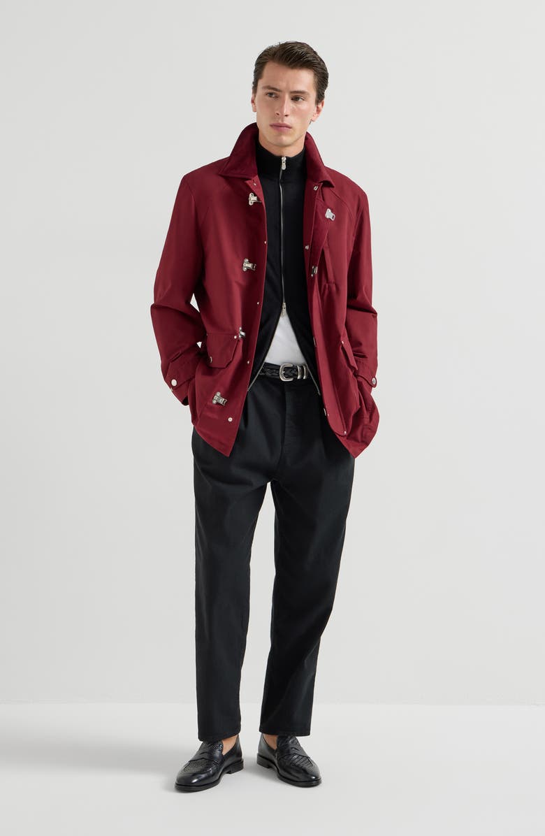 Brunello Cucinelli Cashmere and silk cardigan, Alternate, color, Black