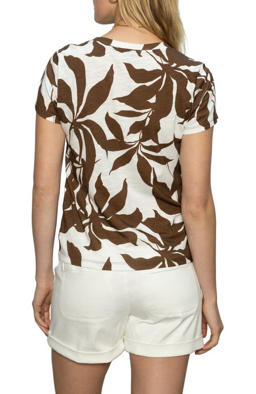 Sanctuary The Perfect Geo Print Cotton Blend Knit Top In Vintage