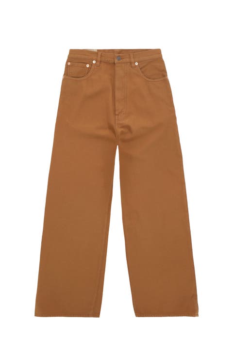 Jaron Wide Leg Wool Trousers