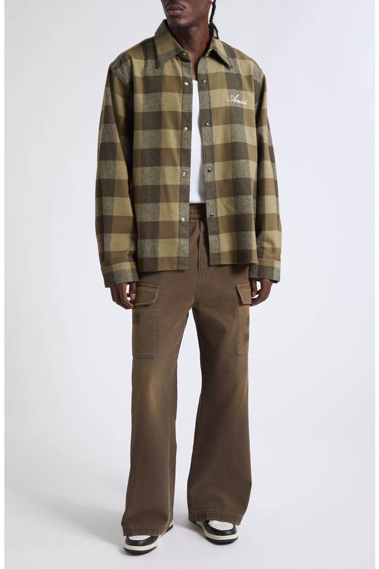 Cotton Cargo Pants, Main, color, DEEP OLIVE