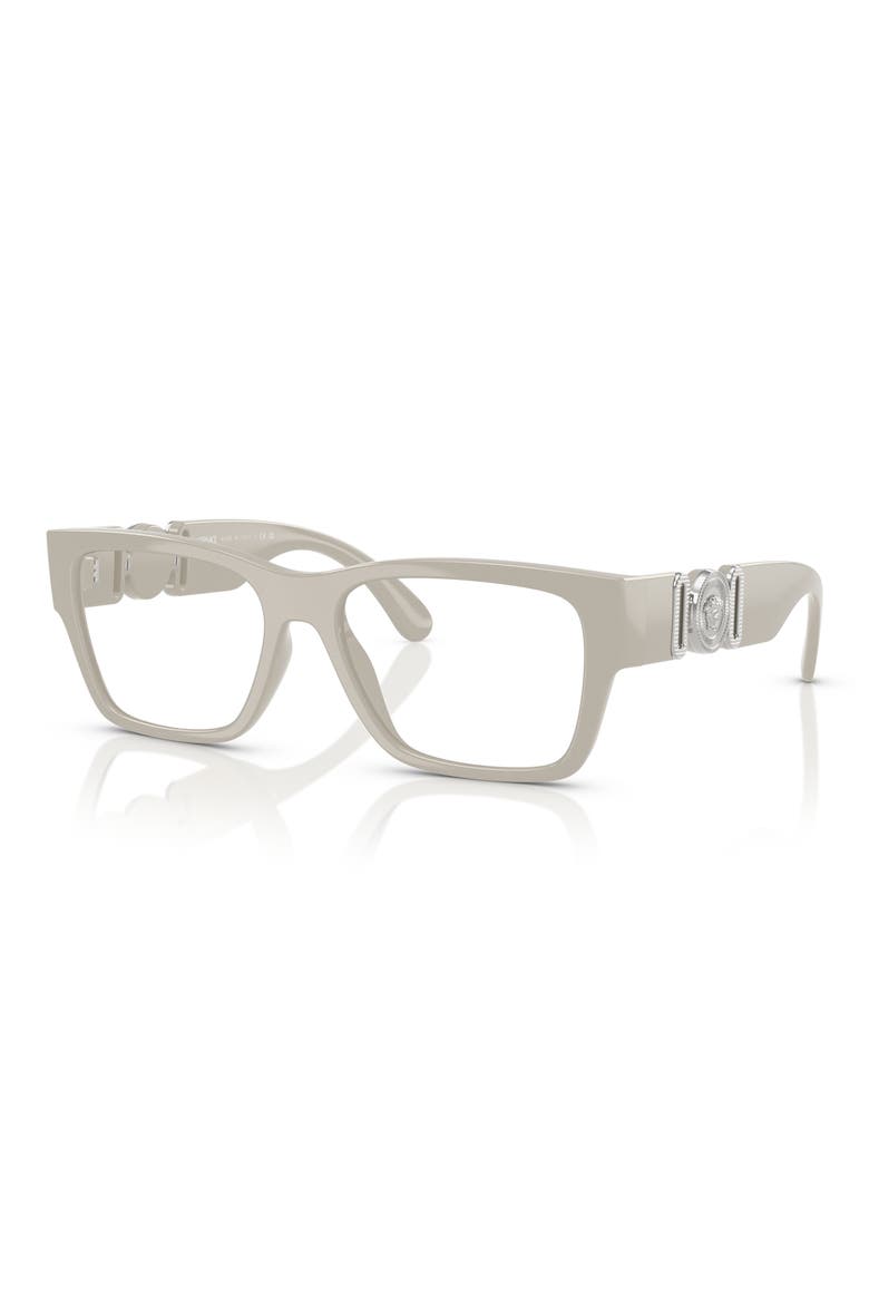 55mm Pillow Optical Glasses, Alternate, color, GREY