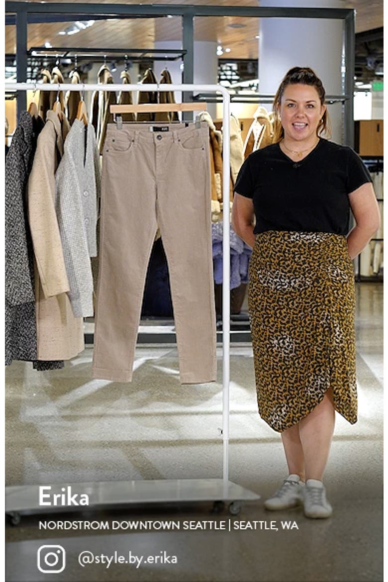 Catherine Stretch Cotton Corduroy Boyfriend Pants video