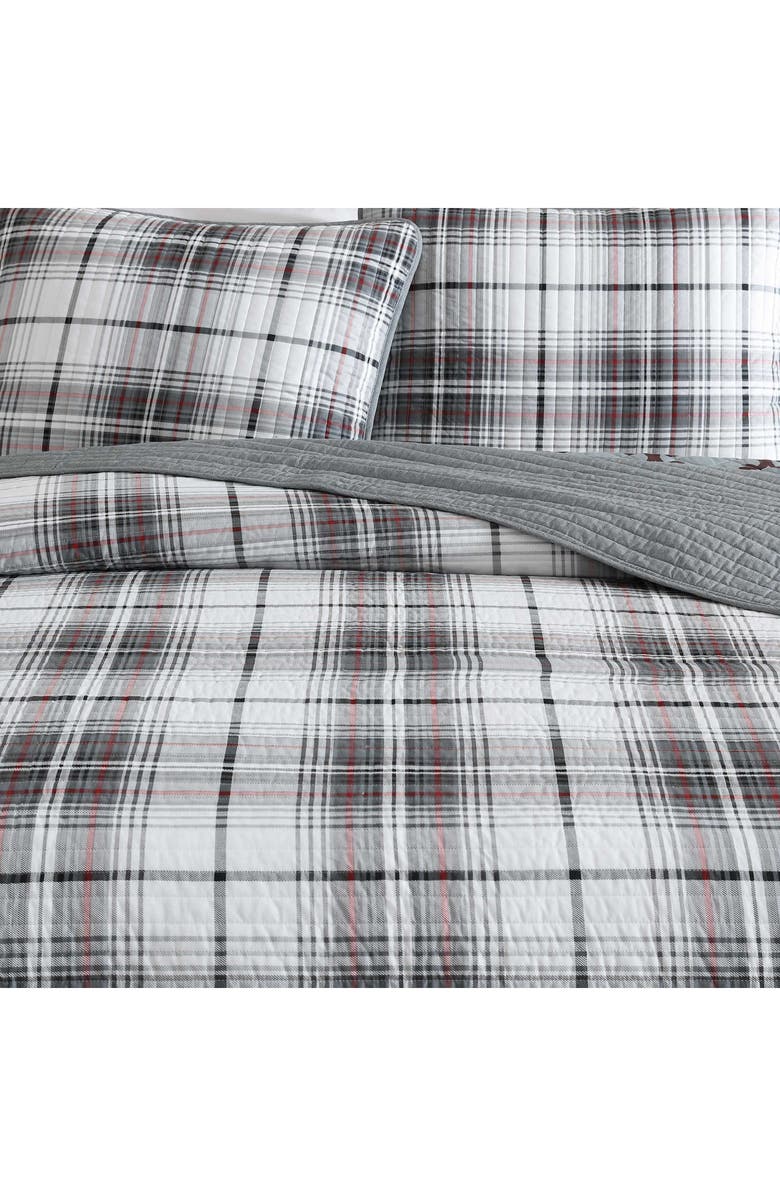 Eddie Bauer Alder Plaid Cotton Quilt 3-Piece Set, Alternate, color, 