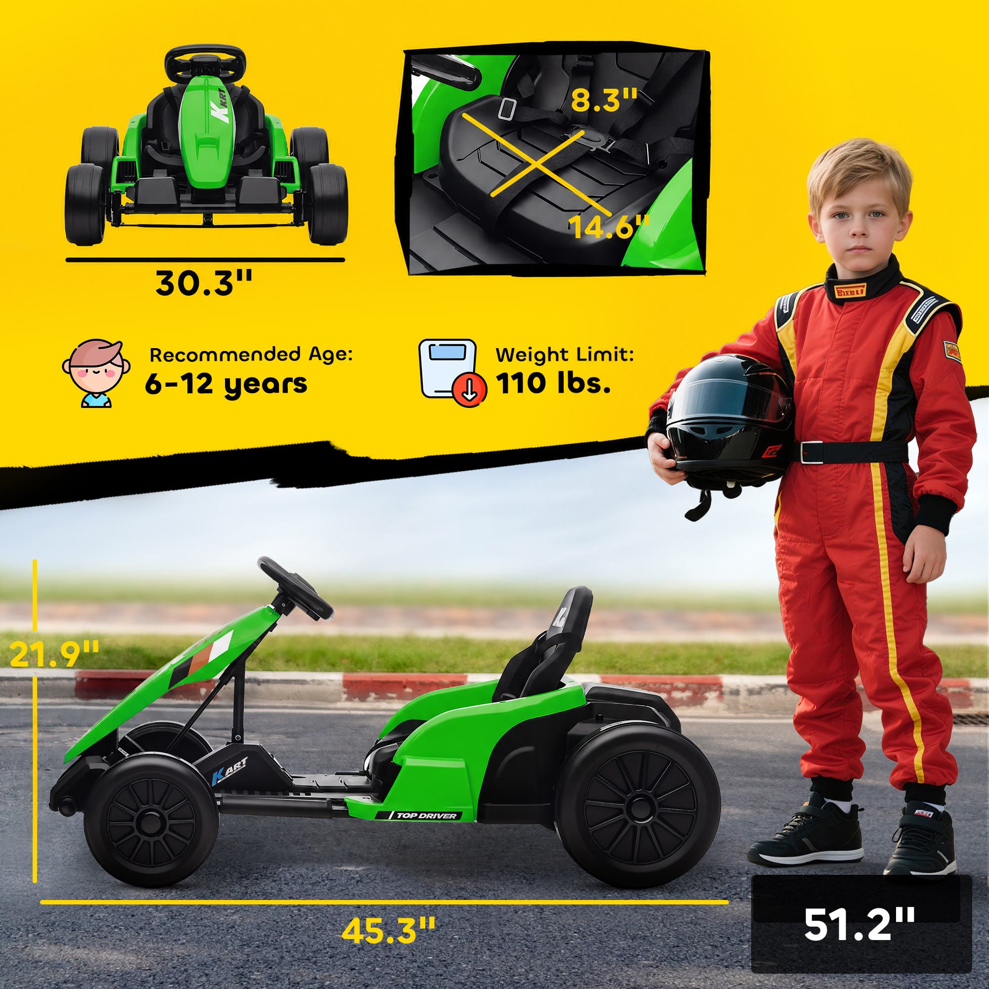 Qaba Electric Drift Go Kart | Nordstrom