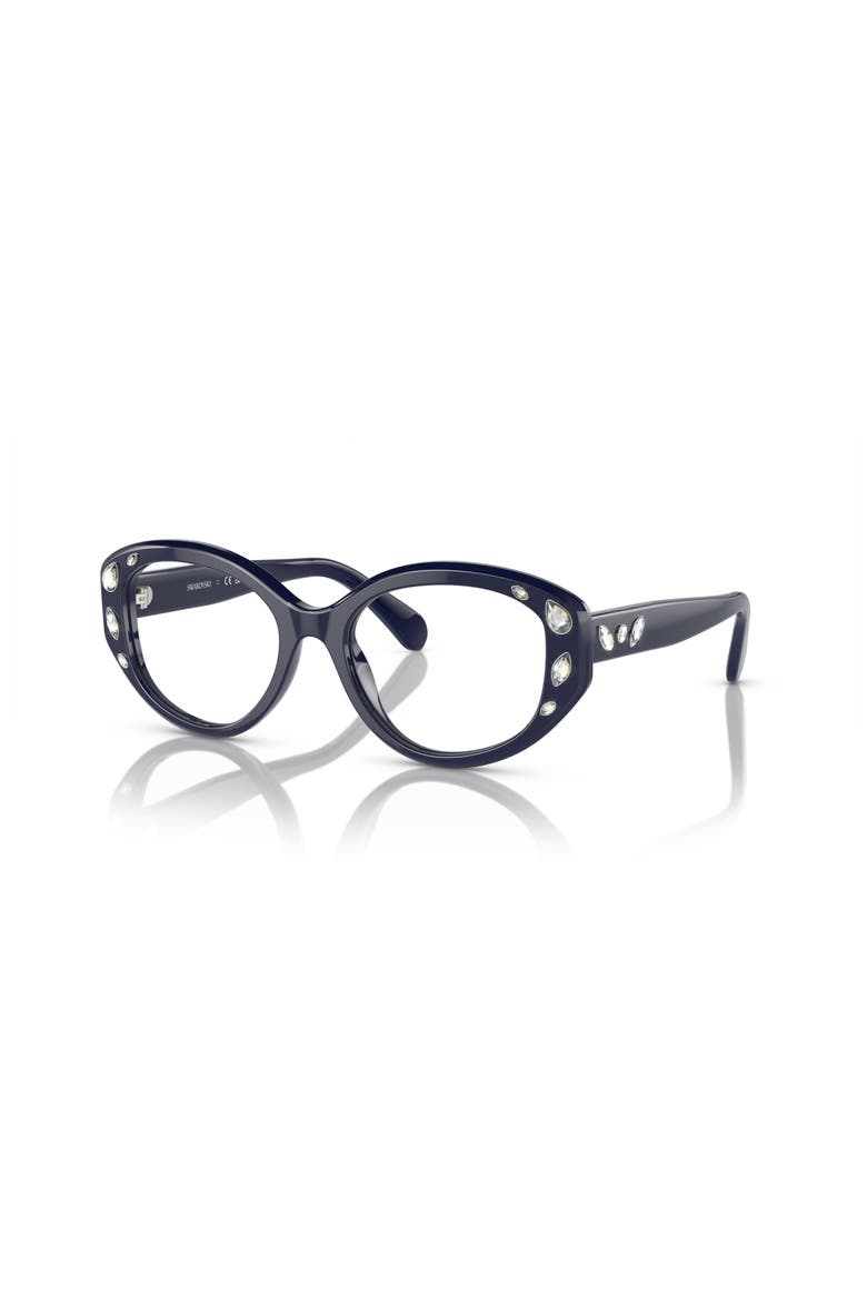 52mm Irregular optical glasses, Main, color, Blue