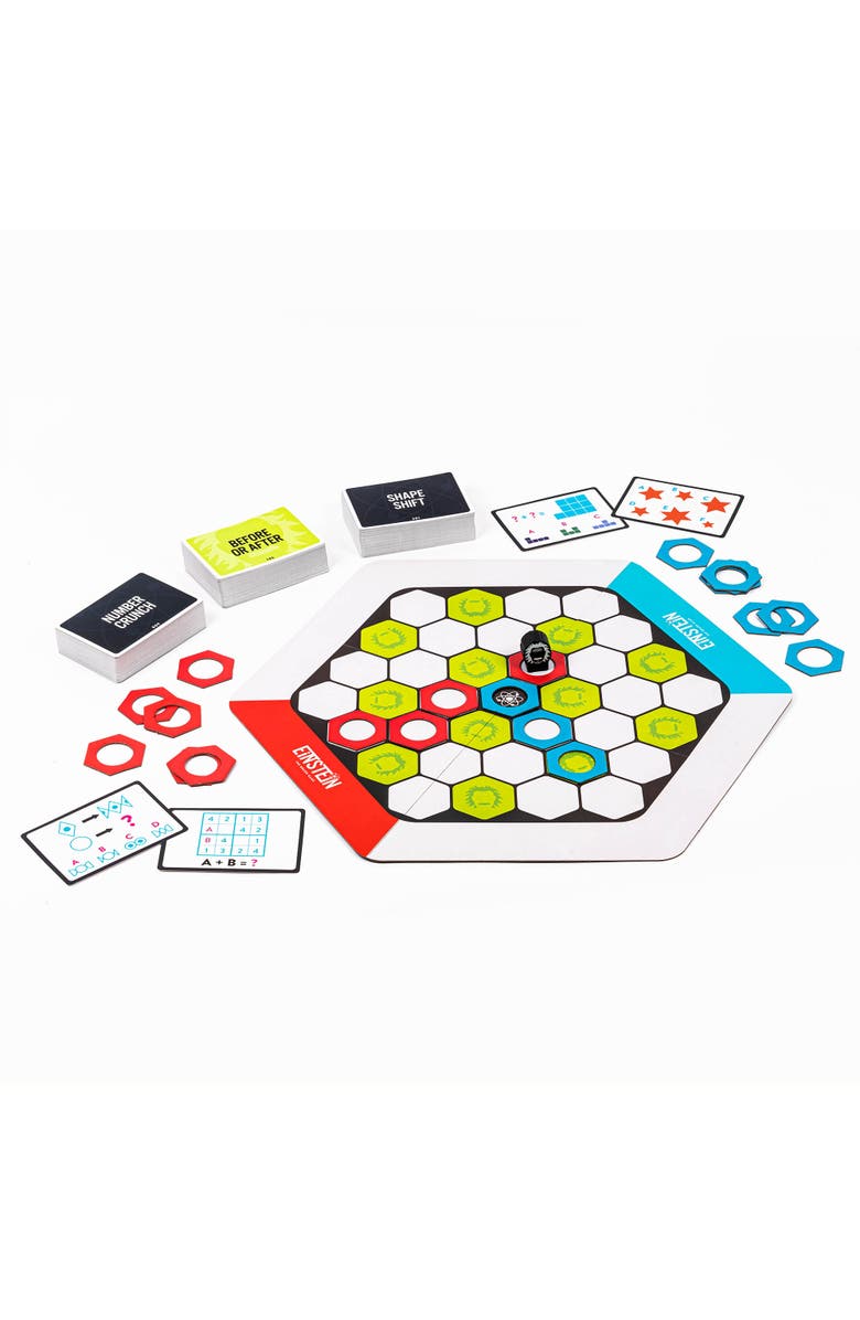 Professor Puzzle Einstein Board Game Fast Puzzle Race, Brain Teasers, 4+, Alternate, color, Multicolored