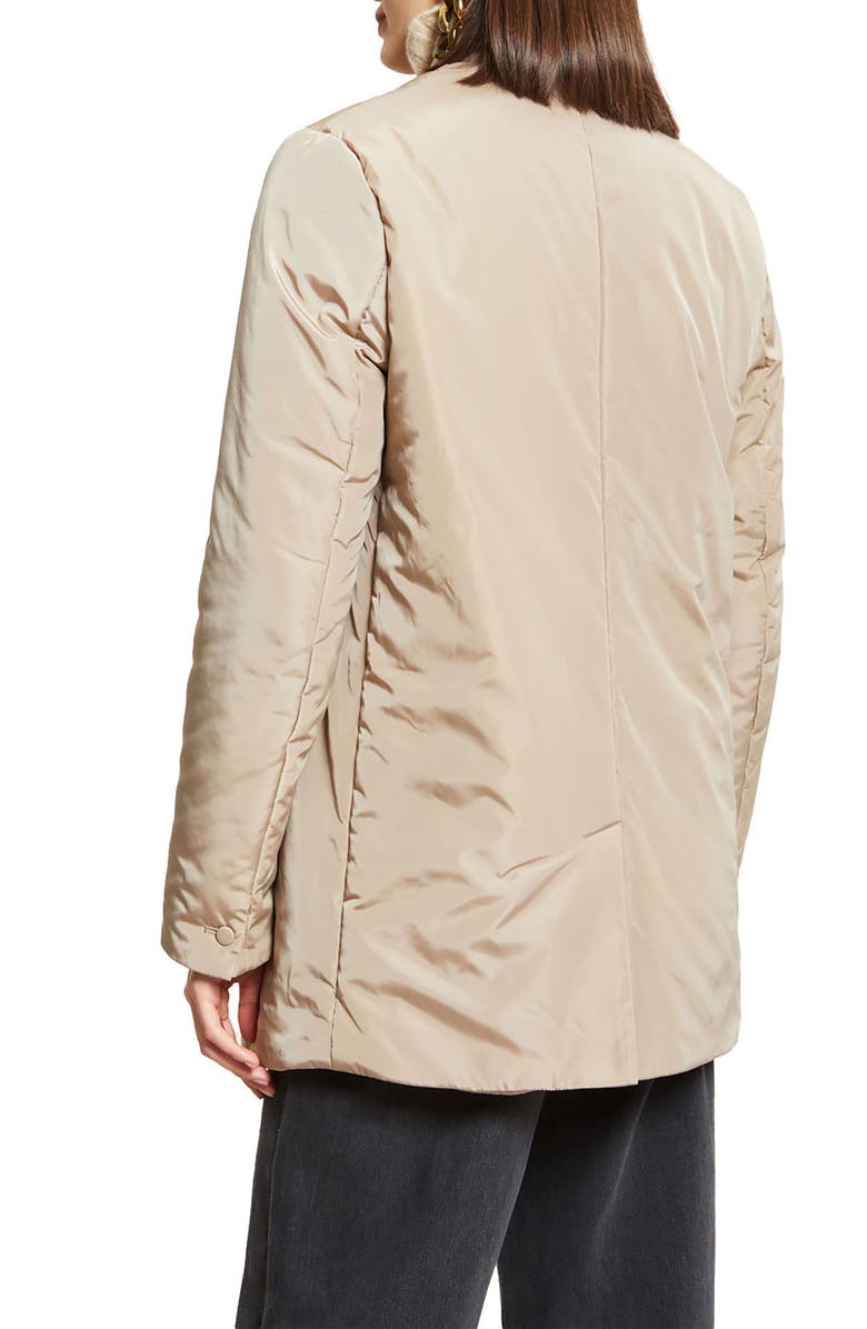 ottod'Ame Puffer Blazer, Alternate, color, Stone