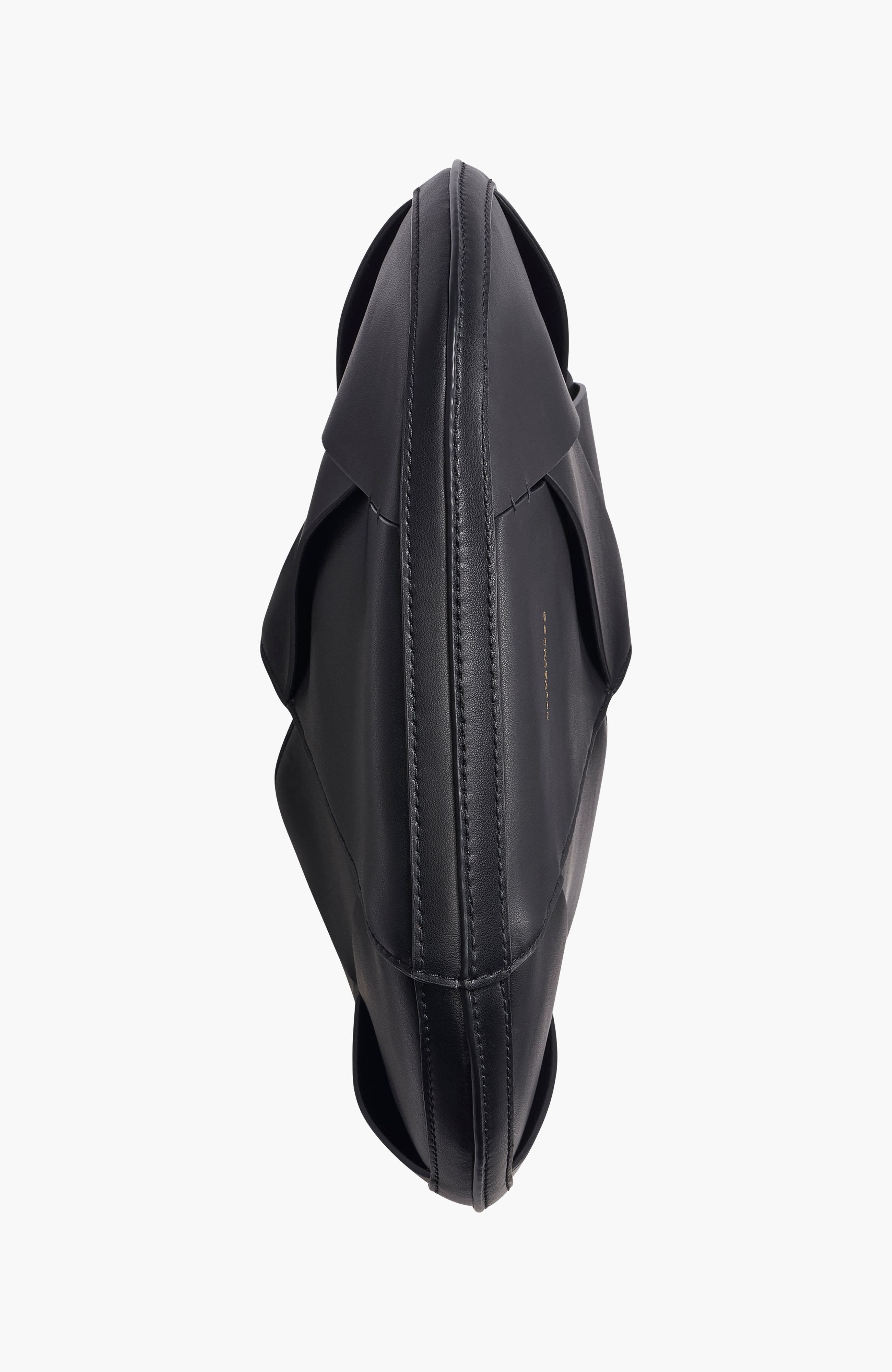 Donna Karan New York Baldwin Large Woven Mini Shoulder, Alternate, color, Blk/Gold