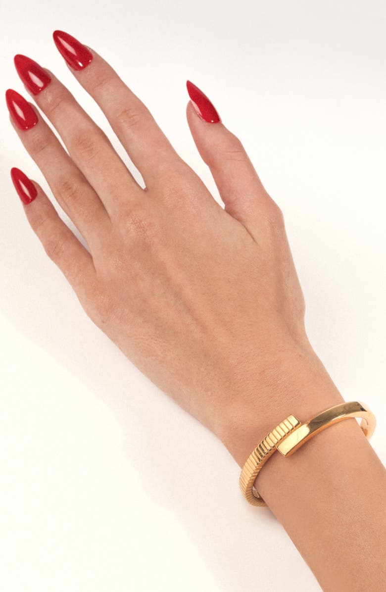 IVI Los Angeles Joia Twist Cuff Bracelet, Alternate, color, Yellow Gold