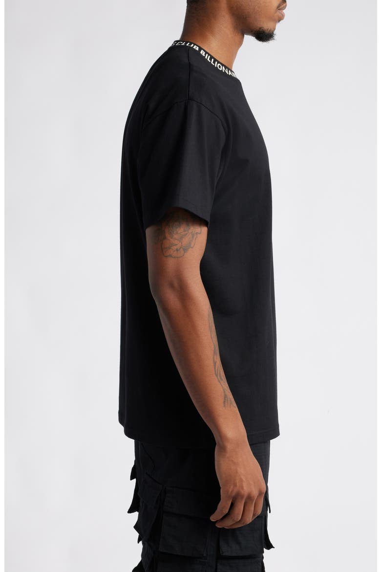 Logo T-Shirt, Alternate, color, BLACK