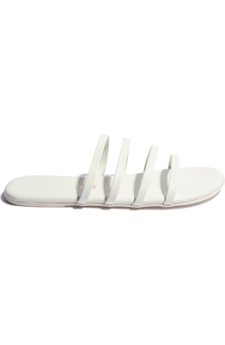 TKEES Senna Strappy Slide Sandal, Alternate, color, Cream