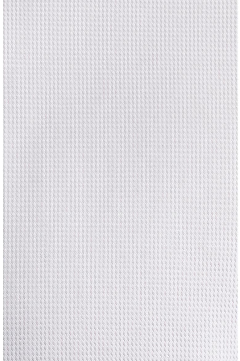 Slim Fit Structured Cotton Twill Dress Shirt, Alternate, color, SILVER GREY