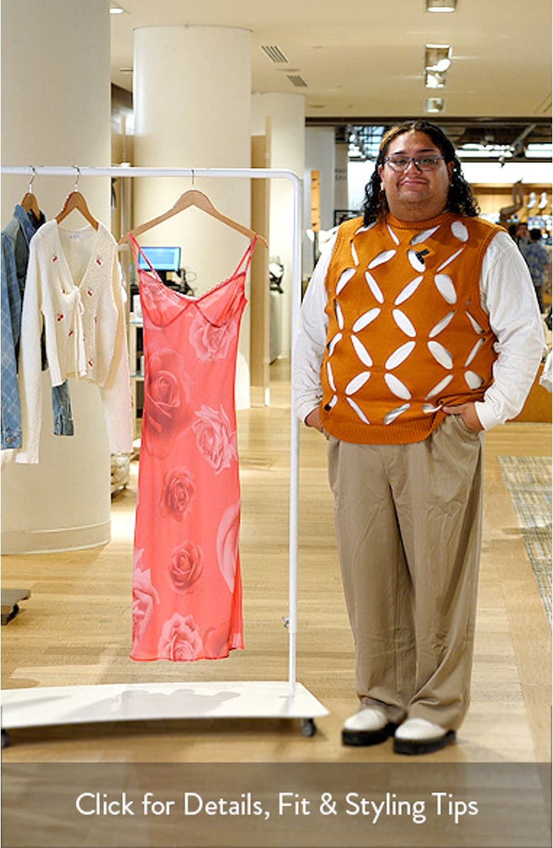 Avani Floral Midi Slipdress, sales video thumbnail