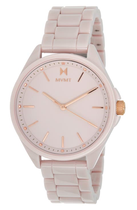 Coronada Ceramic Bracelet Watch, 36mm