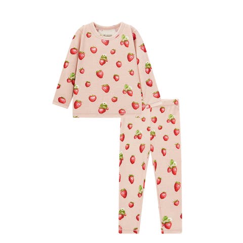 Organic Cotton Long Sleeve Two Piece Pajama Set (Toddler)