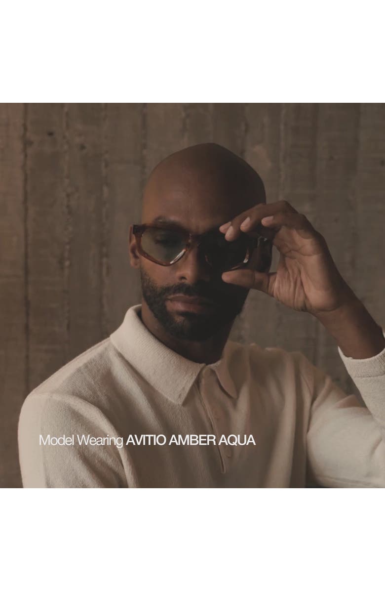 Taxxon Eyewear 008 Havana Sunglasses, Alternate, color, 