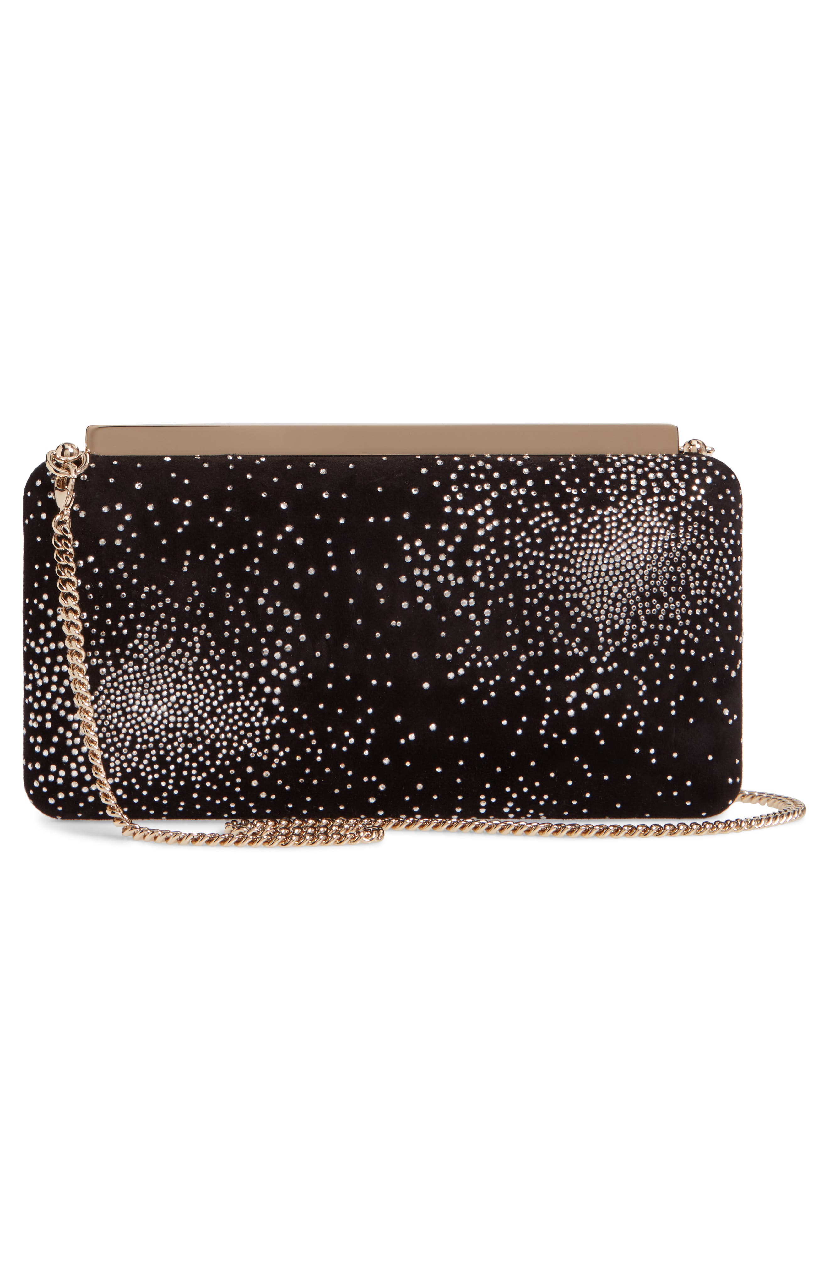 Jimmy Choo Ellipse Constellation Embellished Clutch, Alternate, color, 