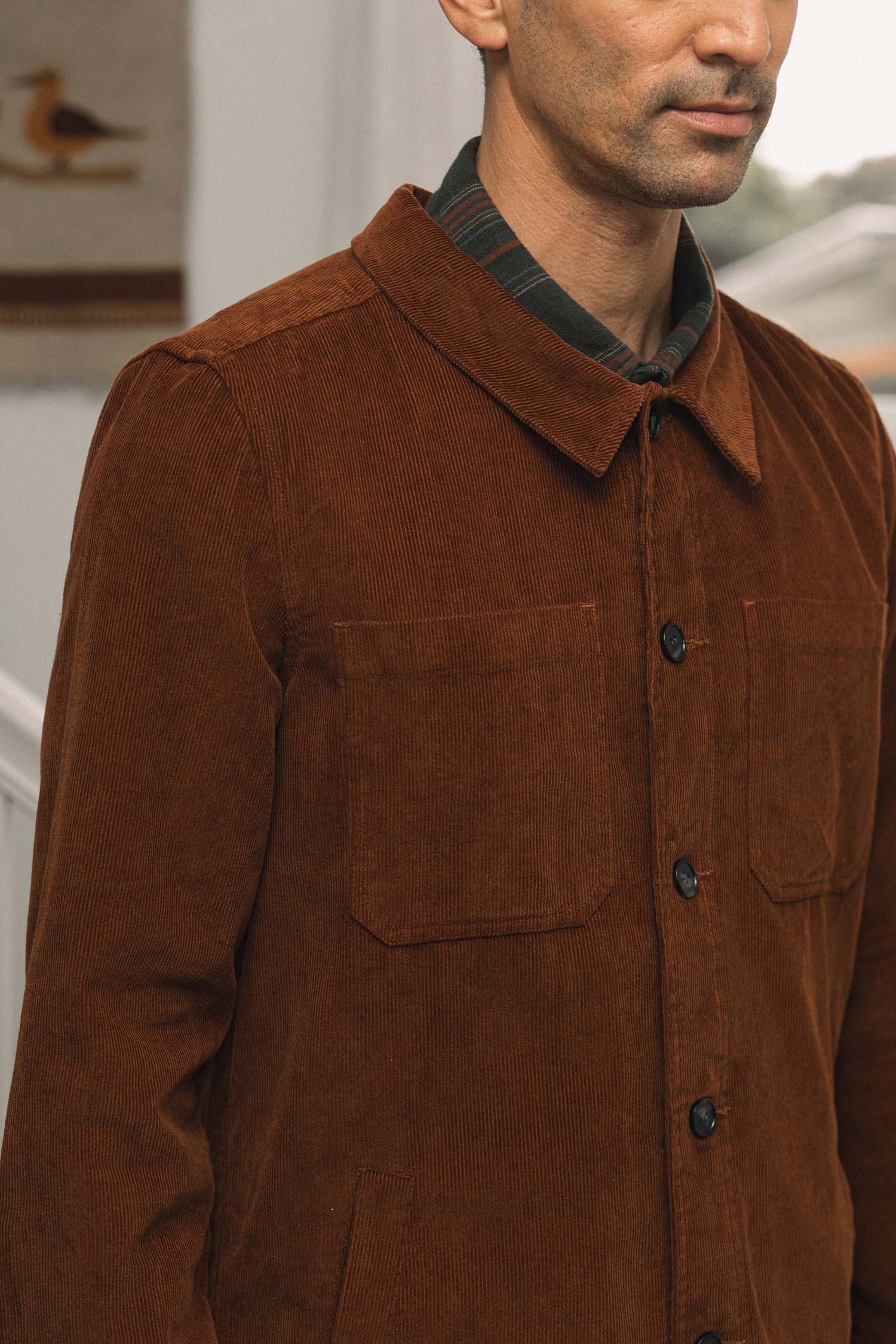 Bridge & Burn Banks Corduroy Shirt Jacket (Men) | Nordstrom