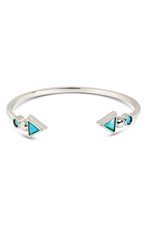 Kalena Turquoise Open Cuff Bracelet
