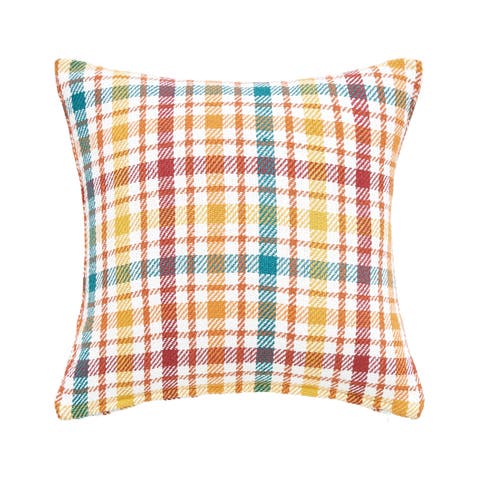 Radley Plaid Woven Accent Throw Pillow