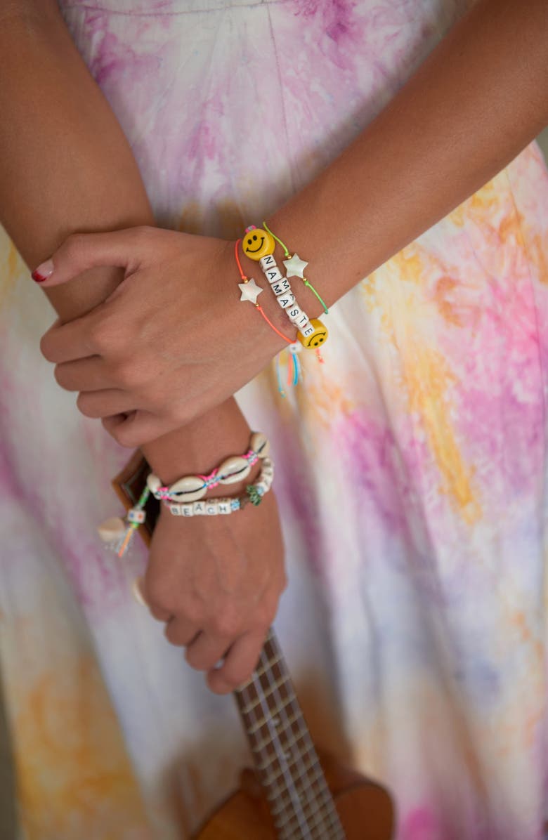 Venessa Arizaga Salutations Bracelet, Alternate, color, Silver Rainbow