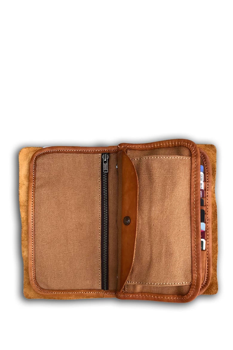 Nomad Leather Organizer, Alternate, color, CHESTNUT