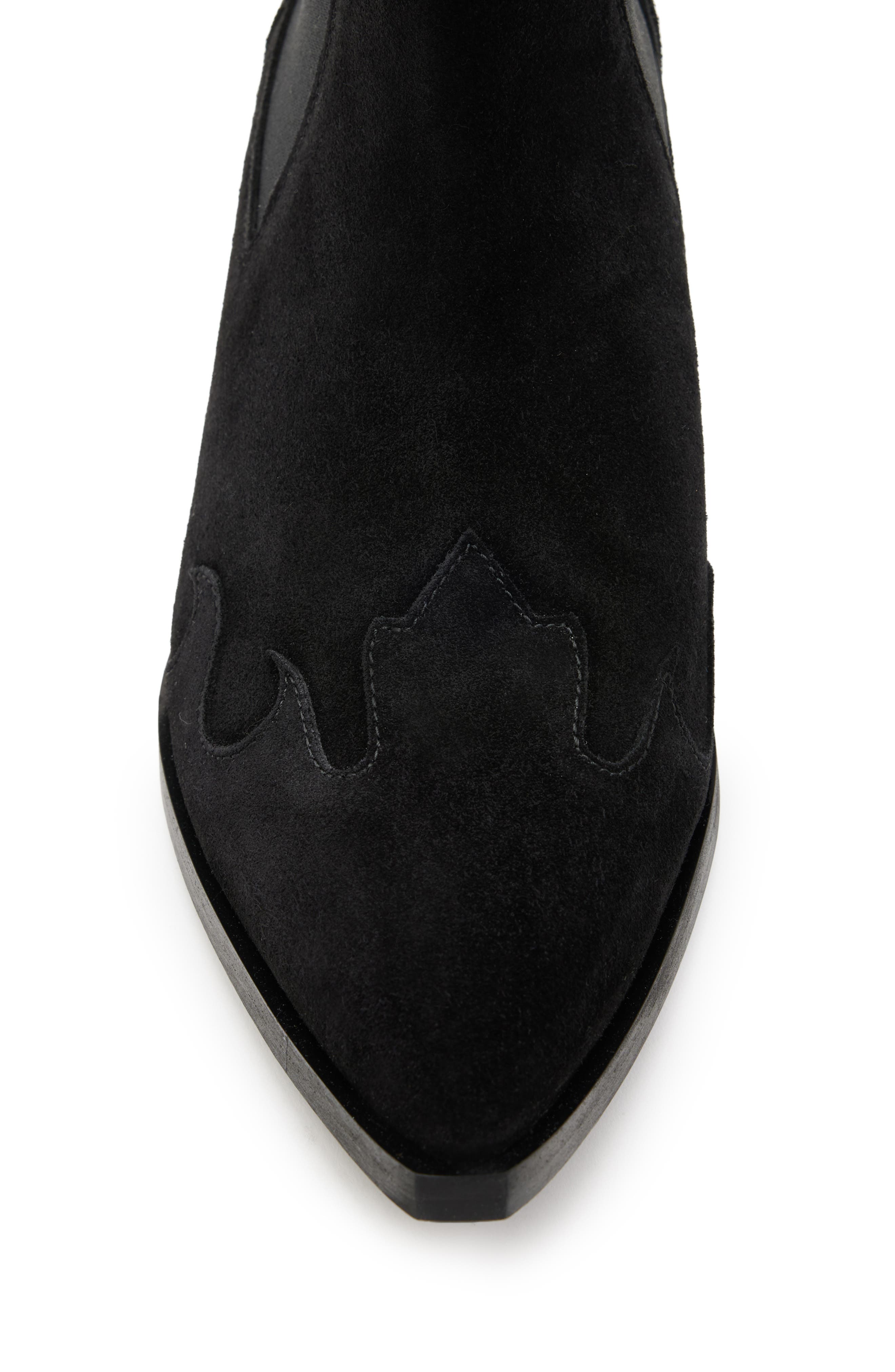 AllSaints Dellaware Pointed Toe Chelsea Boot, Alternate, color, 