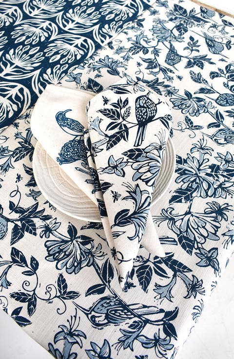 Honeysuckle Botanical Tablecloth