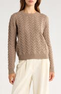 Max Mara Aramis Cashmere Cable Knit Sweater