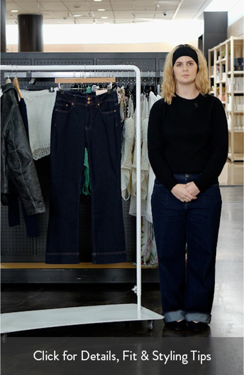 Barbara High Waist Bootcut Jeans, sales video thumbnail
