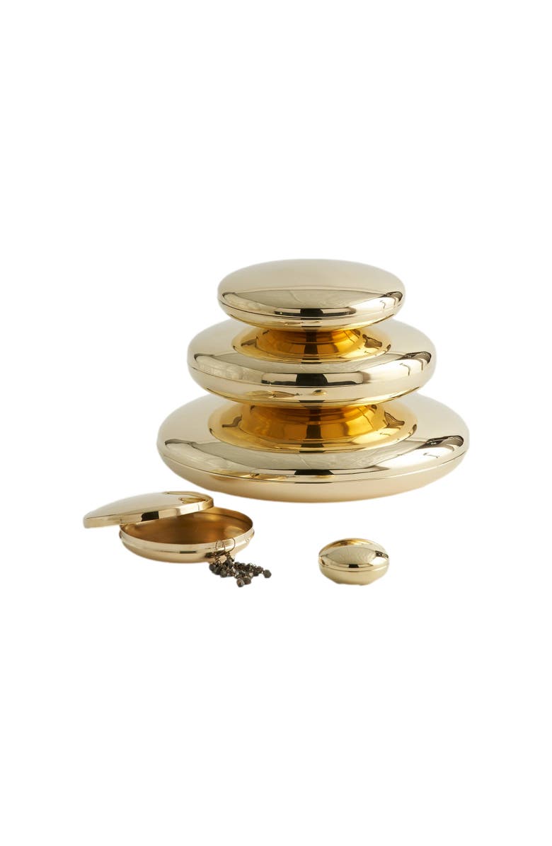 COG Eva Hoop Earrings - 14K Gold Plate, Alternate, color, Gold