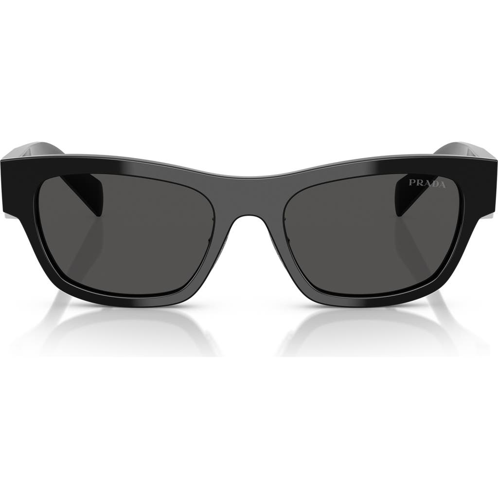 Prada Pr B09s 16k08z Nero Sunglasses In 16k08z53 Black