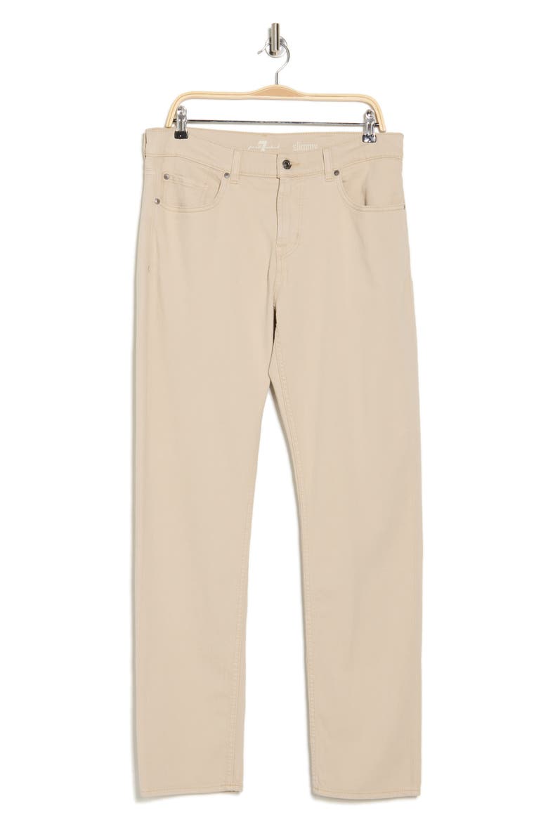 Squiggle Slim Fit Pants, Alternate, color, KHAKI