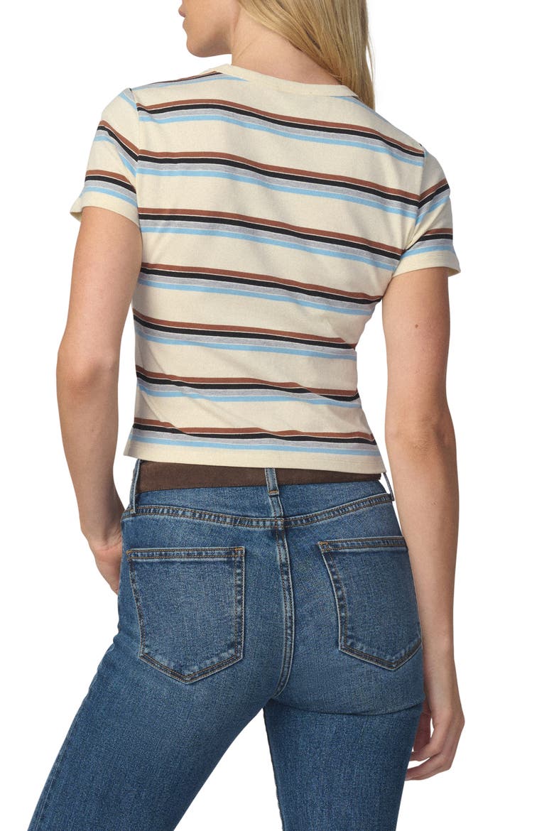 The Baby Striped T-Shirt, Alternate, color, ECRU MULTI STRIPE