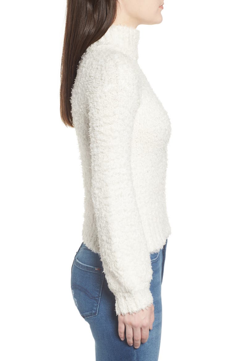 Eyelash Chenille Sweater, Alternate, color, IVORY