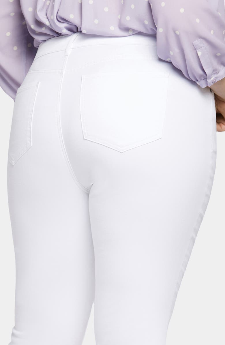 NYDJ Marilyn Straight Leg Jeans, Alternate, color, Optic White
