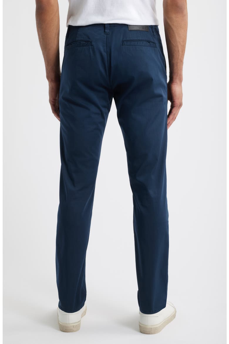 Milton Slim Fit Twill Chinos, Alternate, color, NIGHT CITY SMART