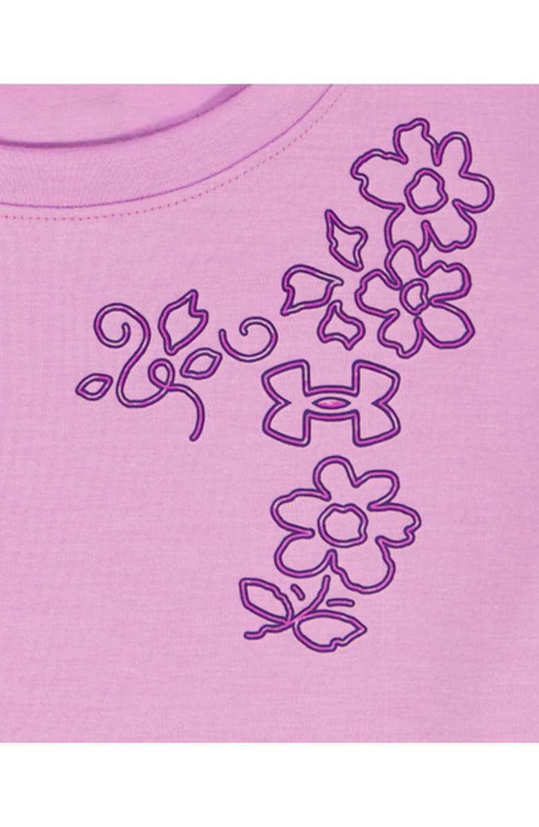 Under Armour Kids' Graphic Tee & Printed Woven Shorts Set, Alternate, color, Pink Dawn