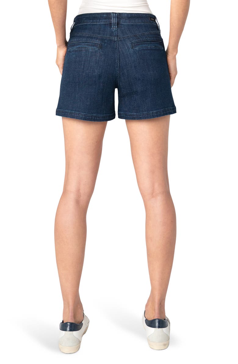 Liverpool Los Angeles Patch Pocket Denim Shorts, Alternate, color, 