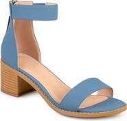 Journee Collection Percy Open Toe Heeled Sandal