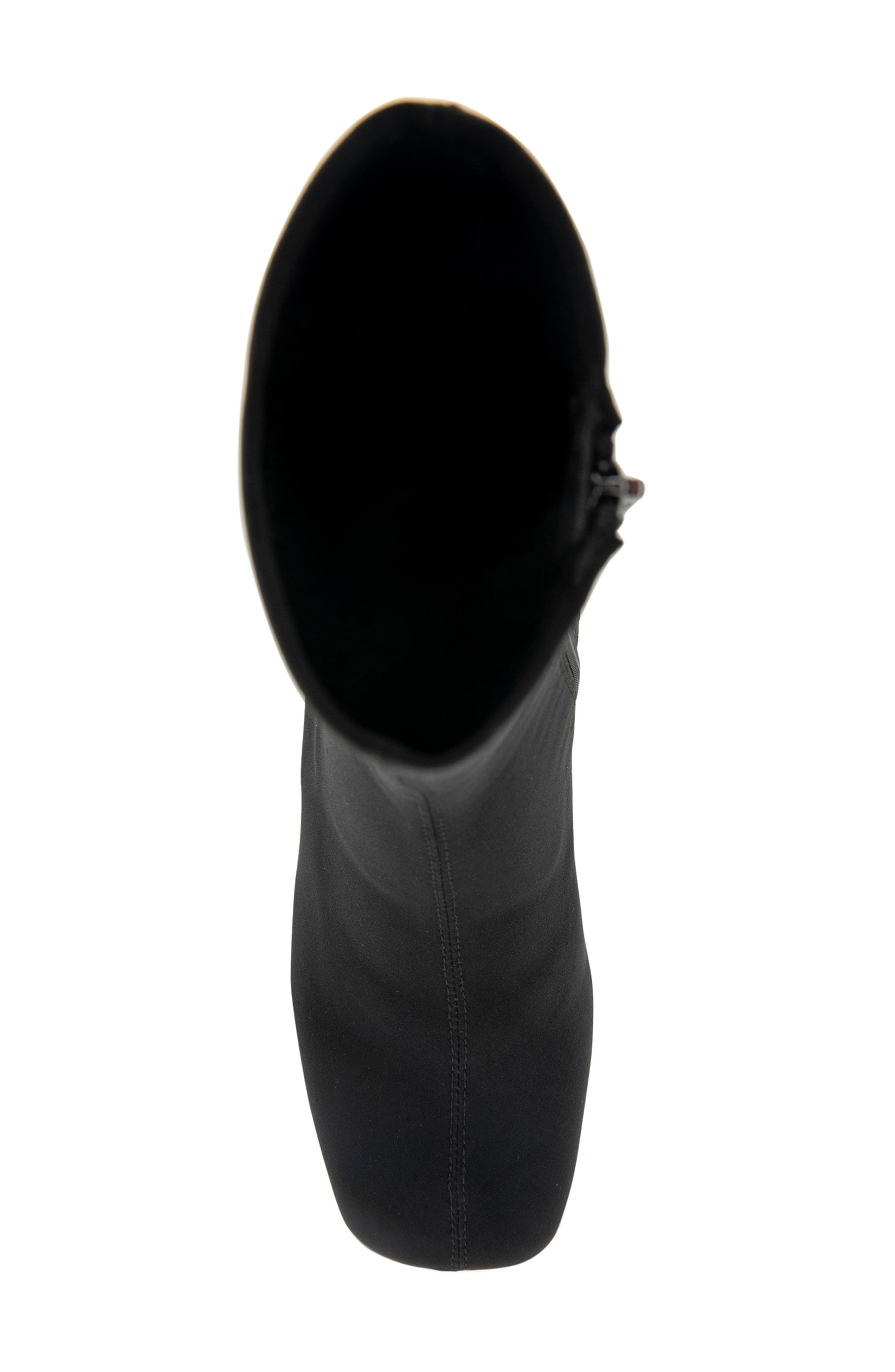 Aerosoles Sussex Block Heel Platform Bootie, Alternate, color, Black Stretch Gabardine