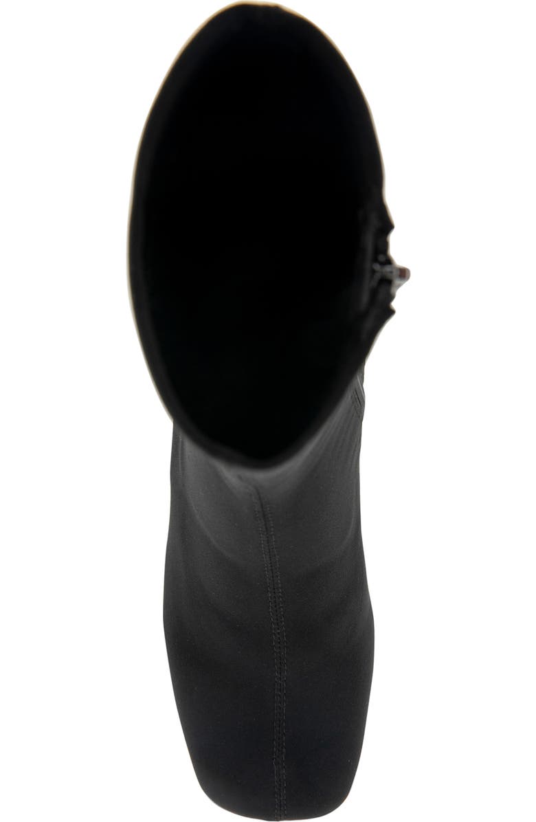 Aerosoles Sussex Block Heel Platform Bootie, Alternate, color, Black Stretch Gabardine