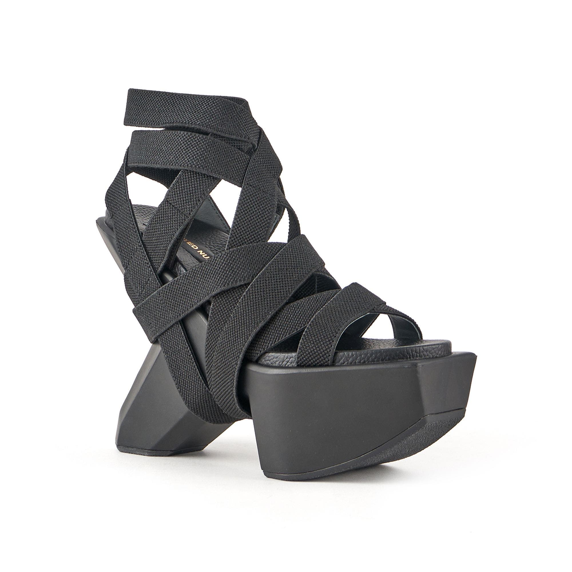 United Nude Boulder Bondage Pumps, Alternate, color, Black