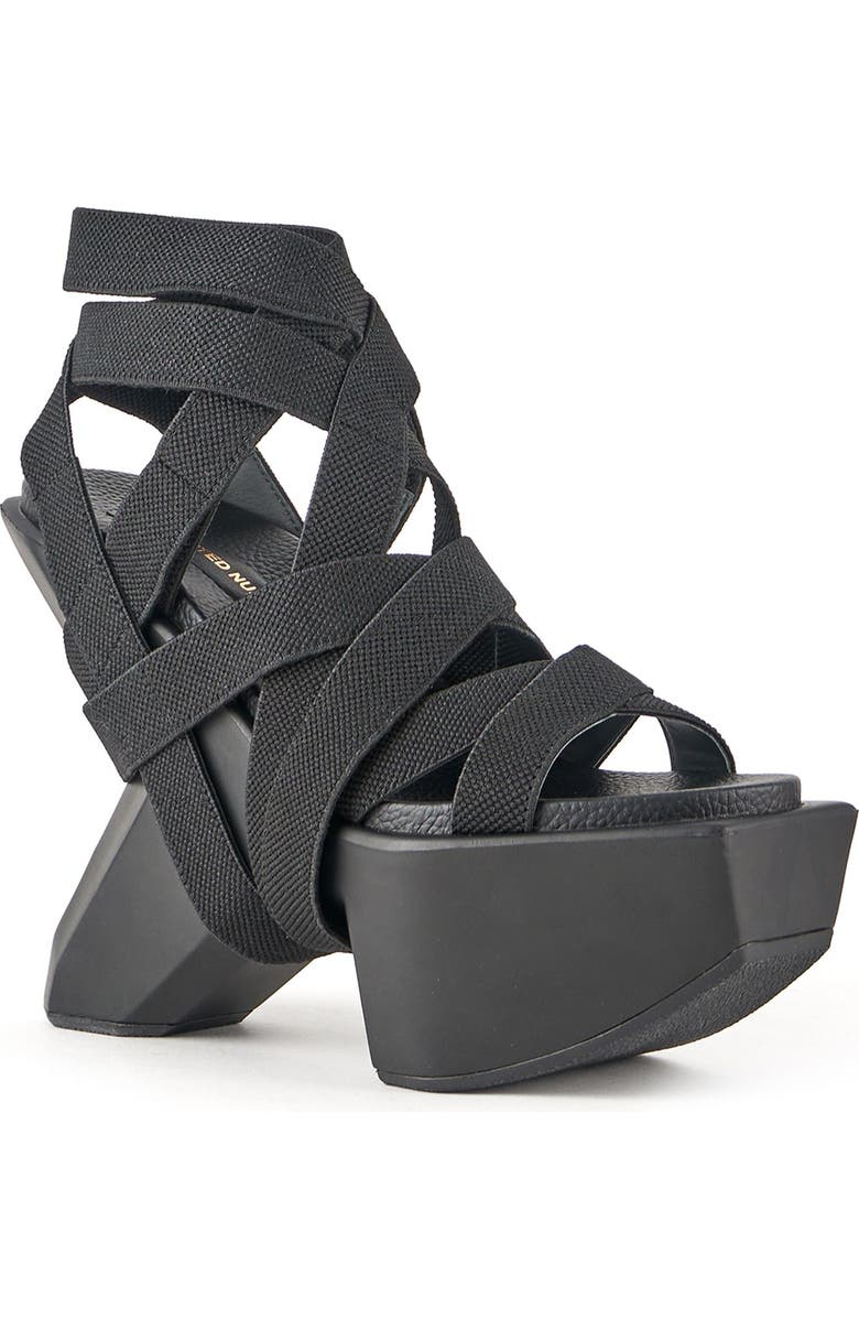 United Nude Boulder Bondage Pumps, Alternate, color, Black