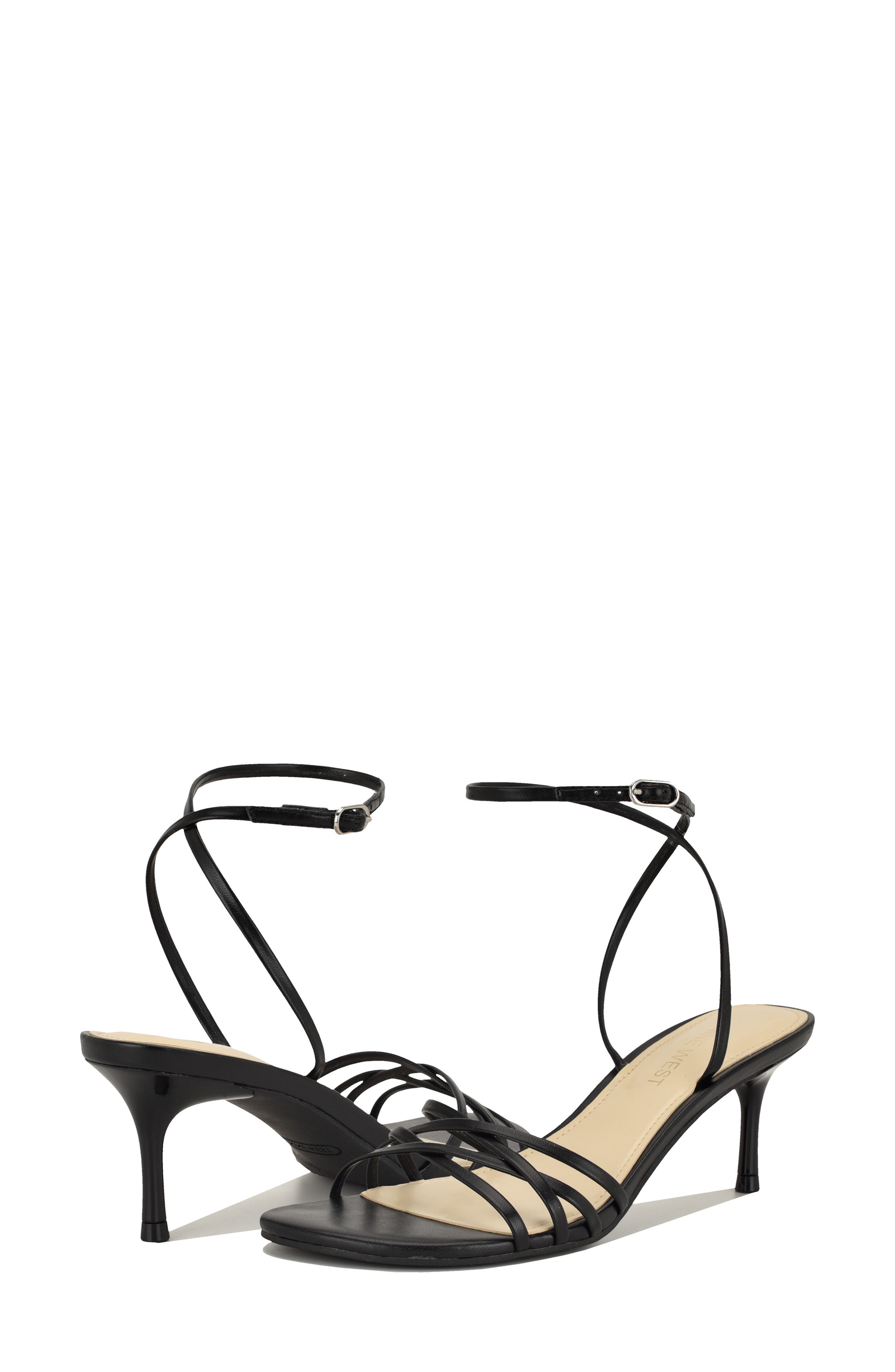Nine West Gillie Sandal, Alternate, color, Black